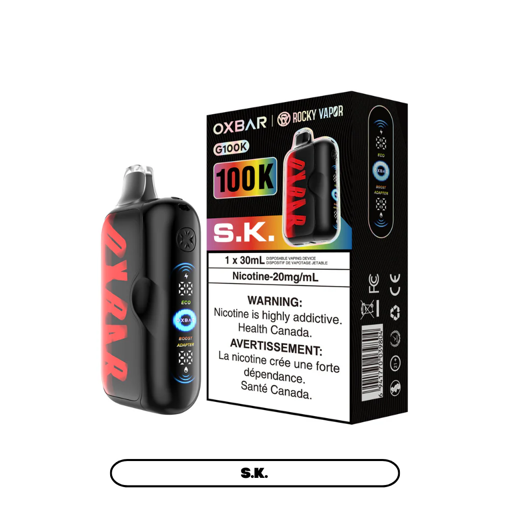 OXBAR G100K Disposable Vape 30mL - Image 15