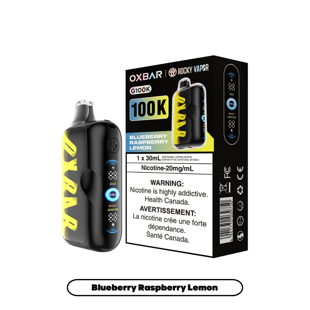 OXBAR G100K Disposable Vape 30mL - Image 2