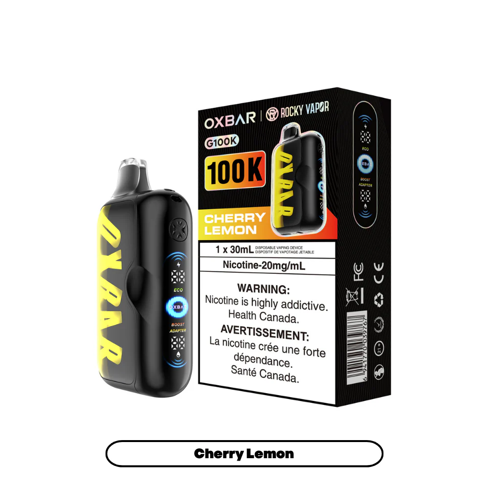 OXBAR G100K Disposable Vape 30mL - Image 5