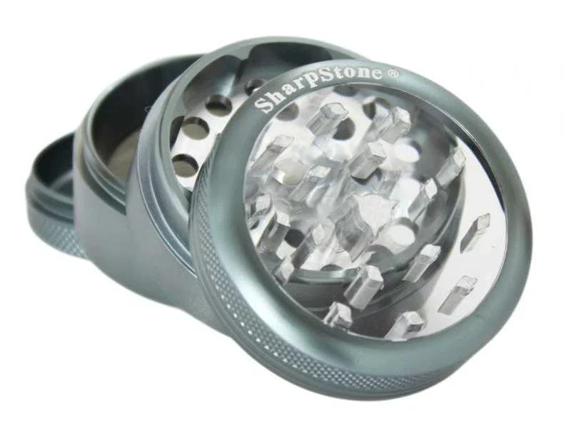 Sharpstone 4-Piece 2.5" Clear Top Grinder - Image 4