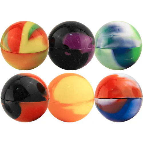 1.5" Silicone Ball/ Round Concentrate Container - Image 2