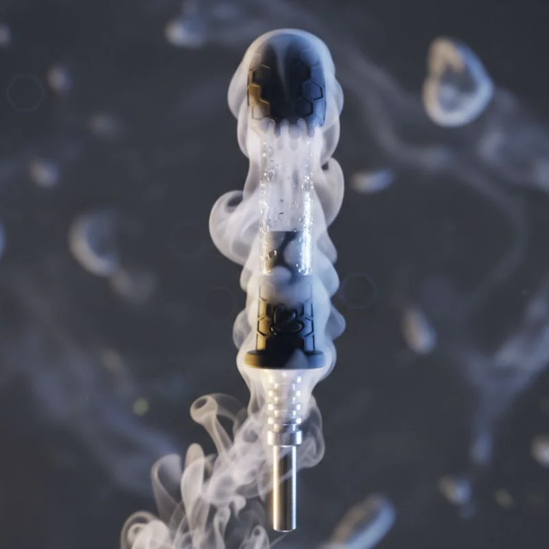 Silicone Nectar Collector w/ 10mm Joint Stainless Steel Nail - Image 3