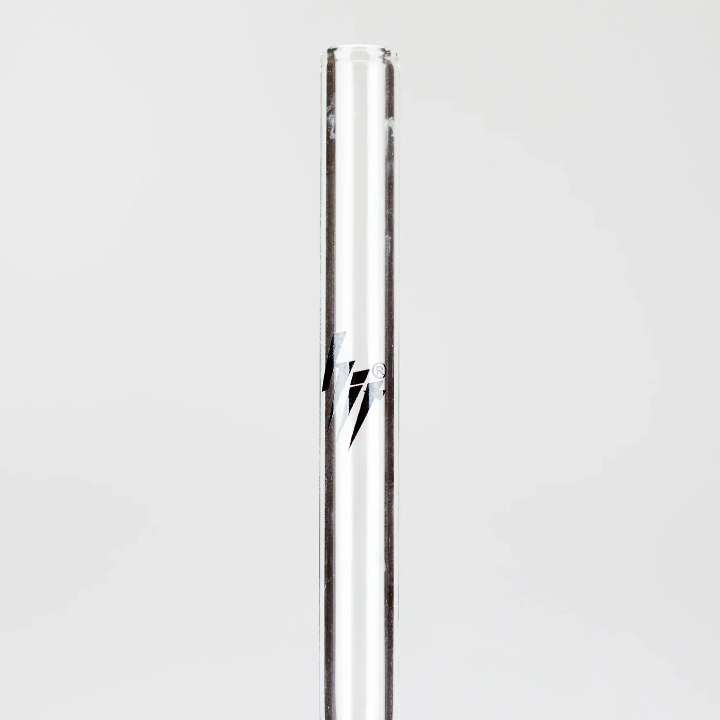 6.5" Skull Bent Curved Glass Oil Pipe - Image 3