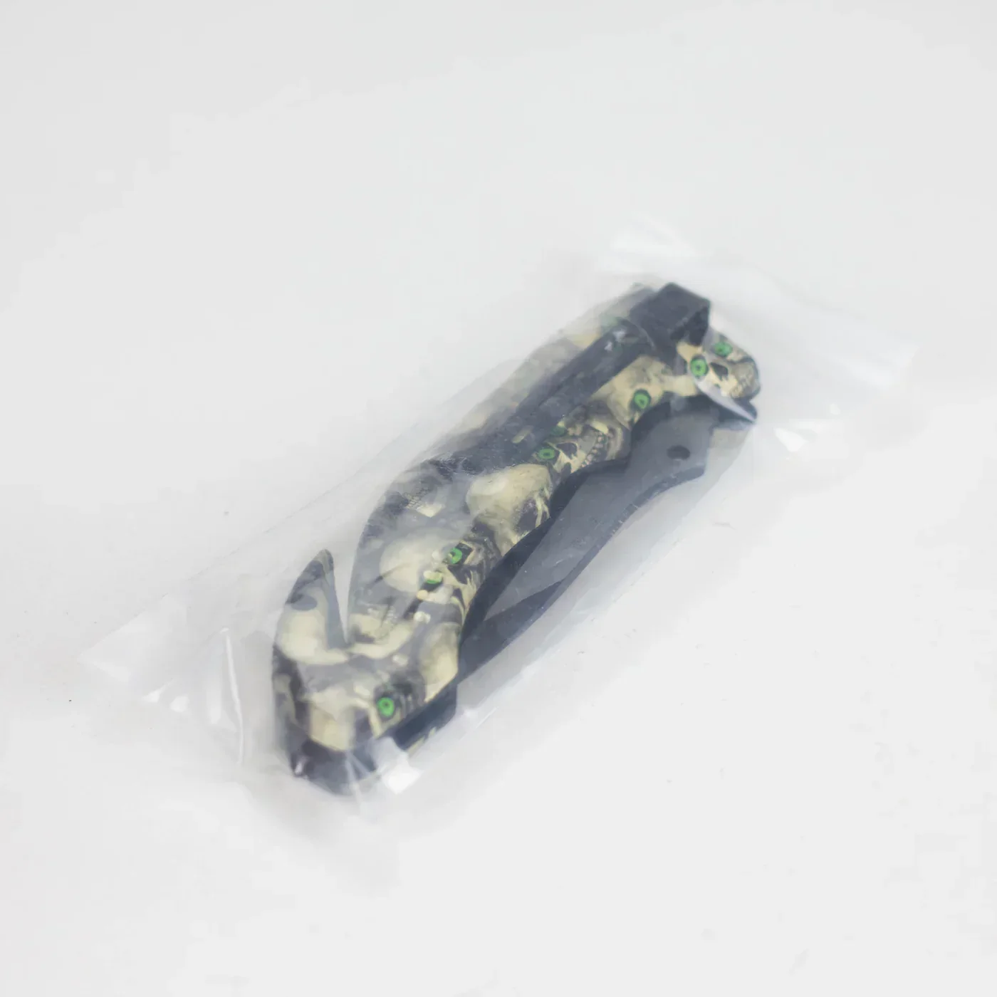 8.5" Foldable Pocket Knife - SkullMark - Image 3