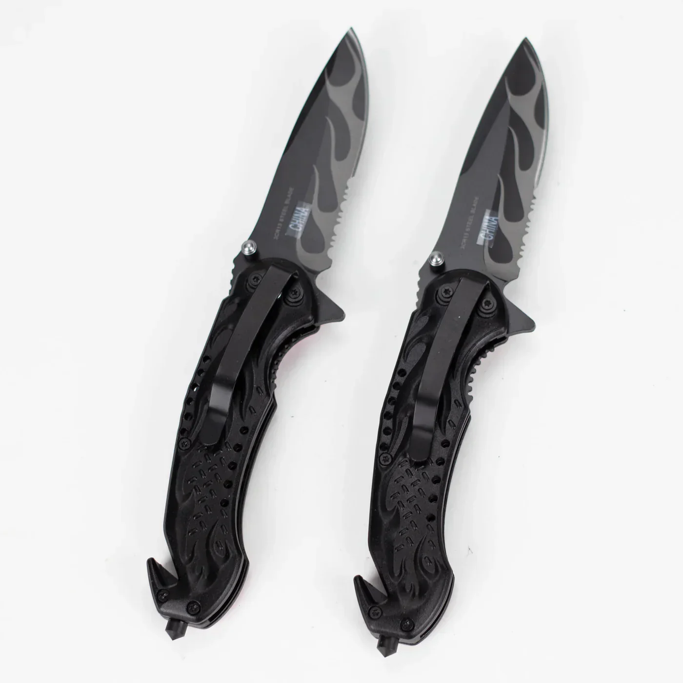Snake Eye - 8.5" Outdoor Rescue Hunting Knife - Scorch - Image 3