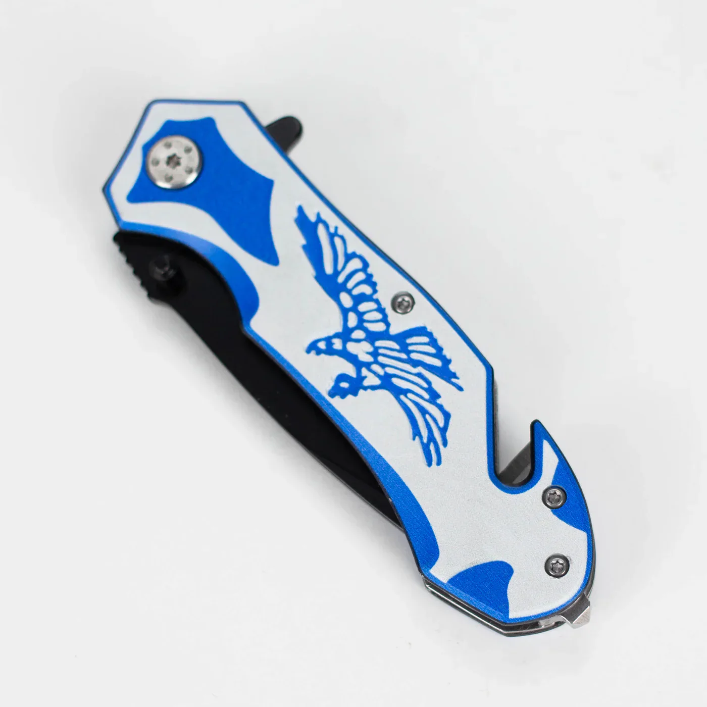 Snake Eye - 8.5" Outdoor Rescue Hunting Knife - Eagle Falcor - Image 4