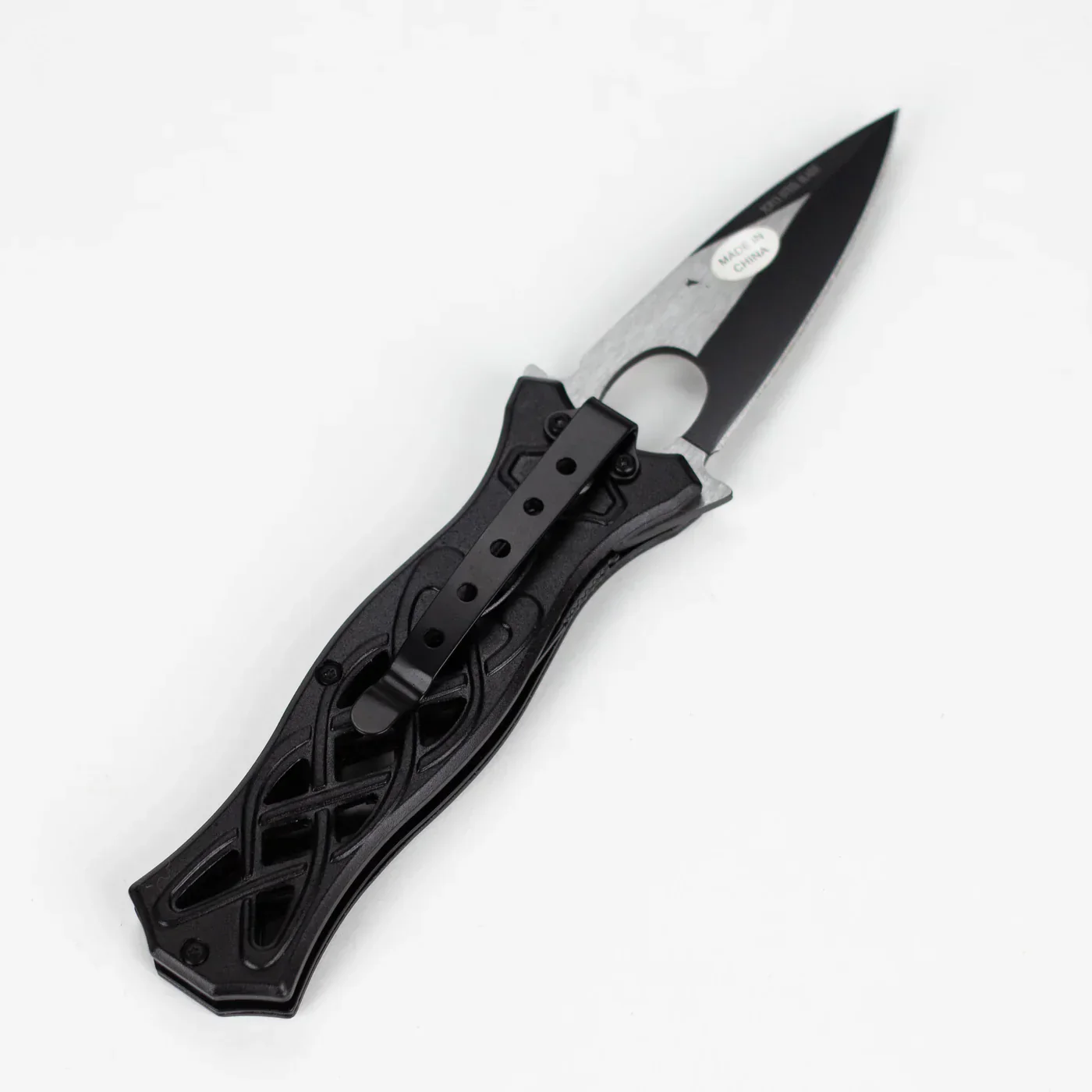 Snake Eye - 8" Outdoor Rescue Hunting Knife - Verdant - Image 2