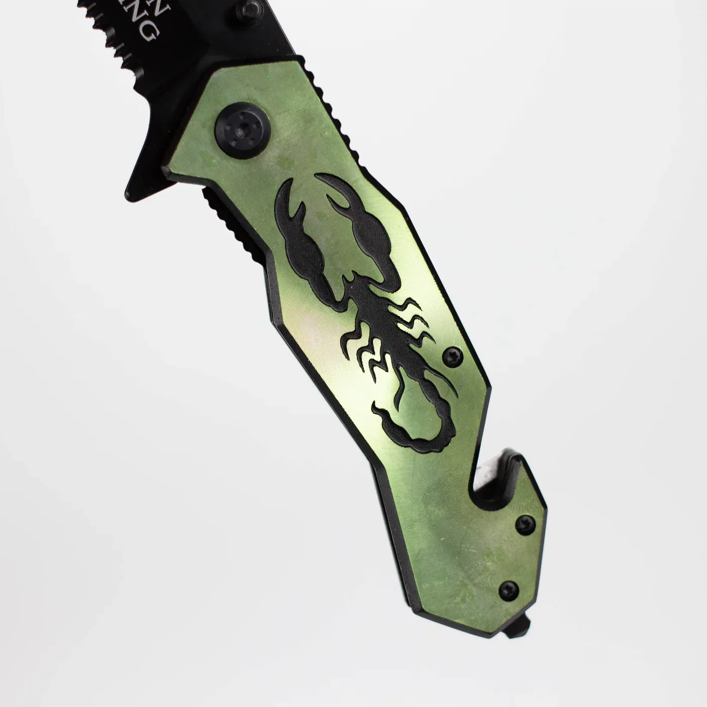 Snake Eye - 8.5" Outdoor Rescue Hunting Knife - Scorpion - Image 6
