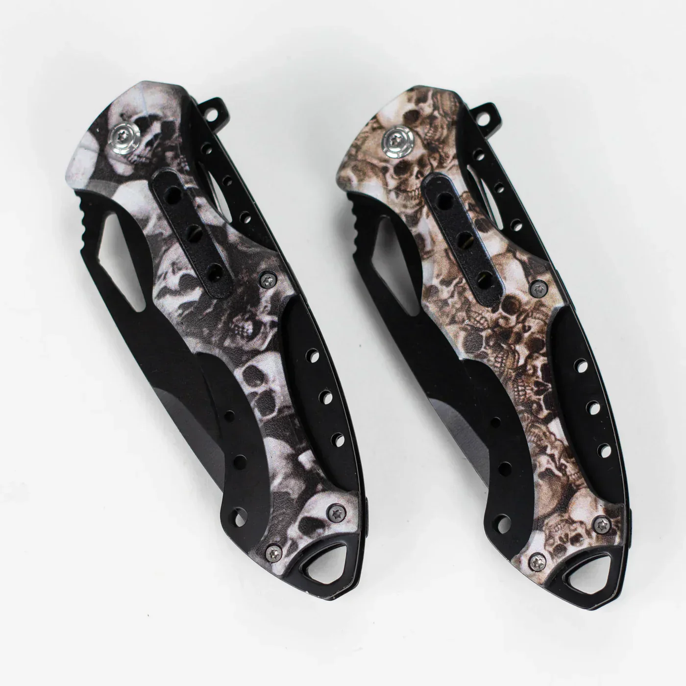 Snake Eye - 8" Outdoor Rescue Hunting Knife - Skull - Image 7