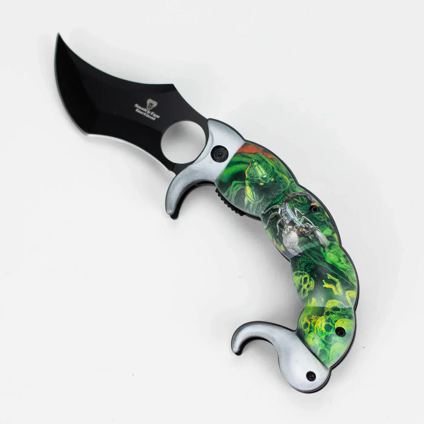 Snake Eye - 9" Pocket Knife - Scorpion Tail - Image 5