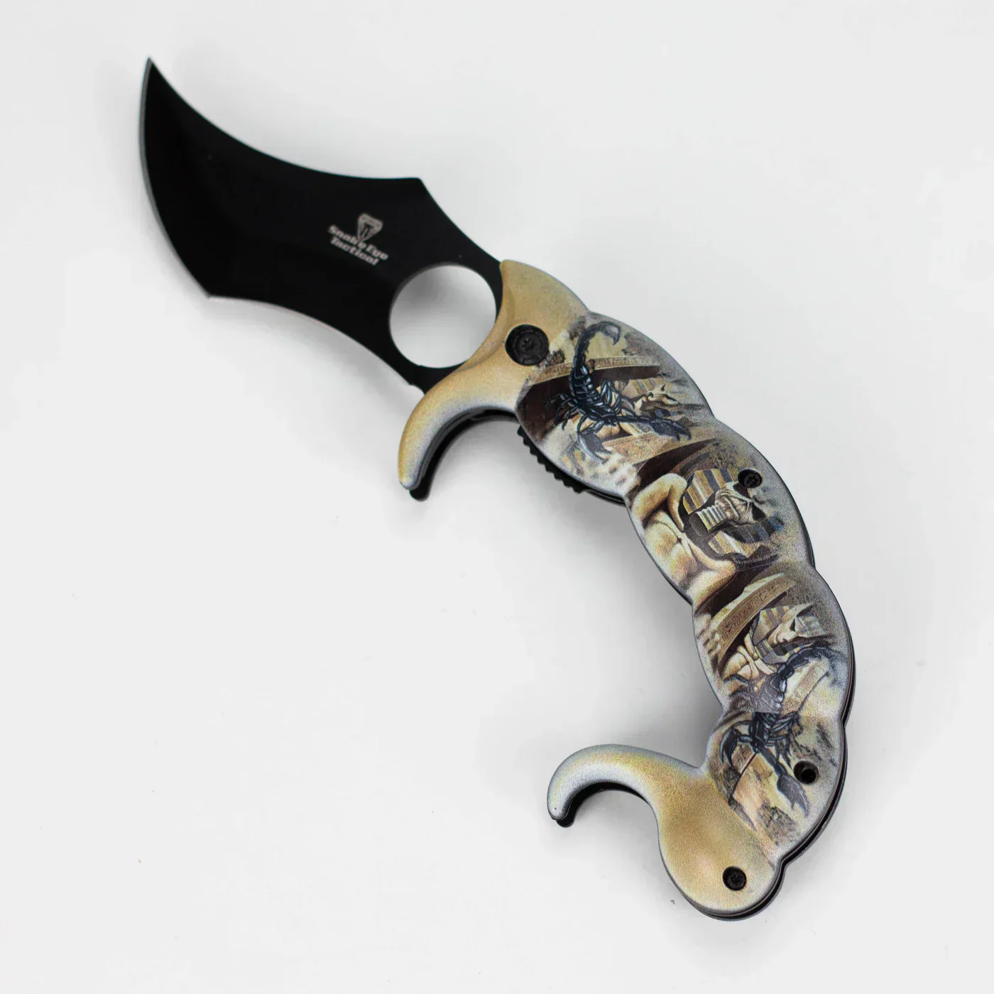Snake Eye - 9" Pocket Knife - Scorpion Tail - Image 6