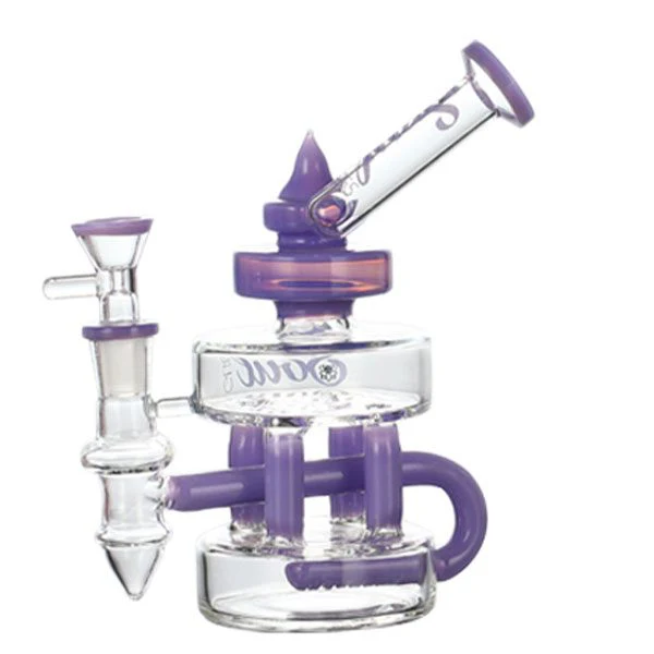 Soul Glass Recycler 7″ Bong / Dab Rig - Image 3
