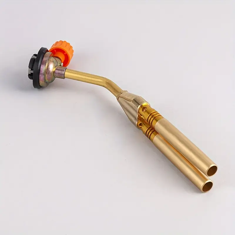 Stainless Steel Dual-Tube Flame Gun Lighter - Image 3