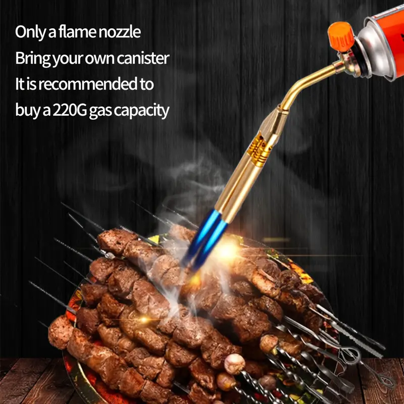 Stainless Steel Dual-Tube Flame Gun Lighter - Image 6