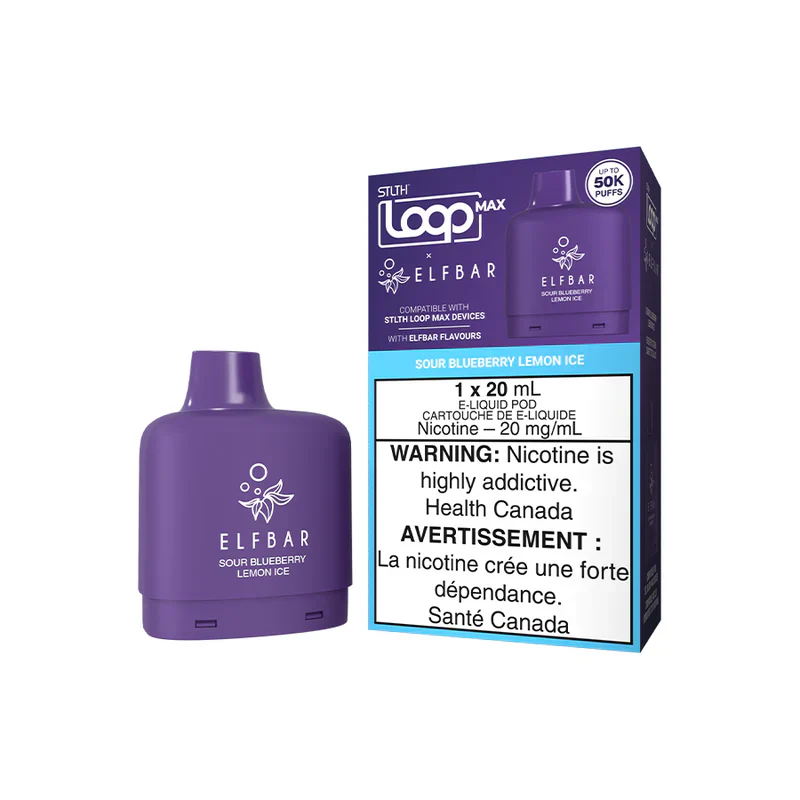 STLTH LOOP MAX X ELFBAR Replacement Pod 20mL **Battery Included Launch Special** - Image 12