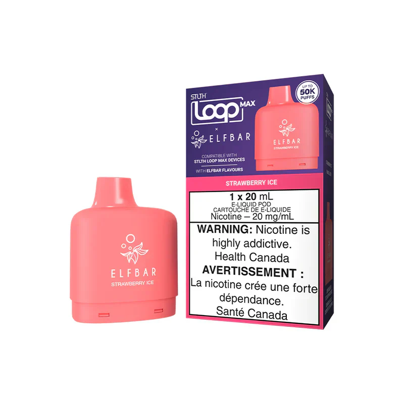 STLTH LOOP MAX X ELFBAR Replacement Pod 20mL **Battery Included Launch Special** - Image 17