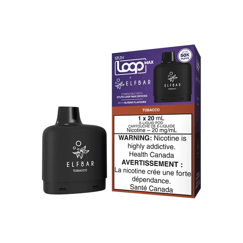 STLTH LOOP MAX X ELFBAR Replacement Pod 20mL **Battery Included Launch Special** - Image 18