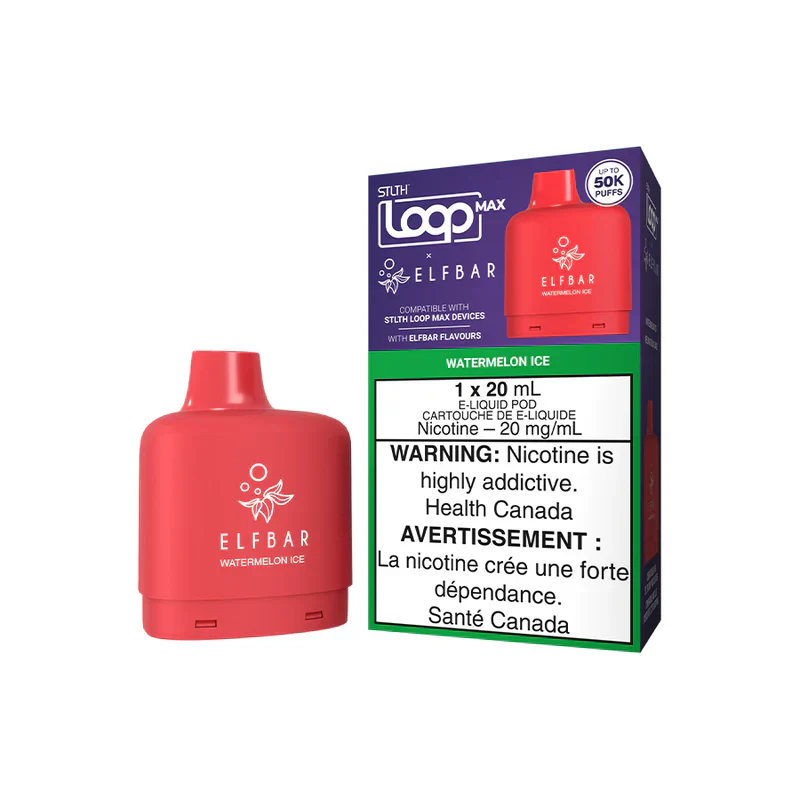 STLTH LOOP MAX X ELFBAR Replacement Pod 20mL **Battery Included Launch Special** - Image 19
