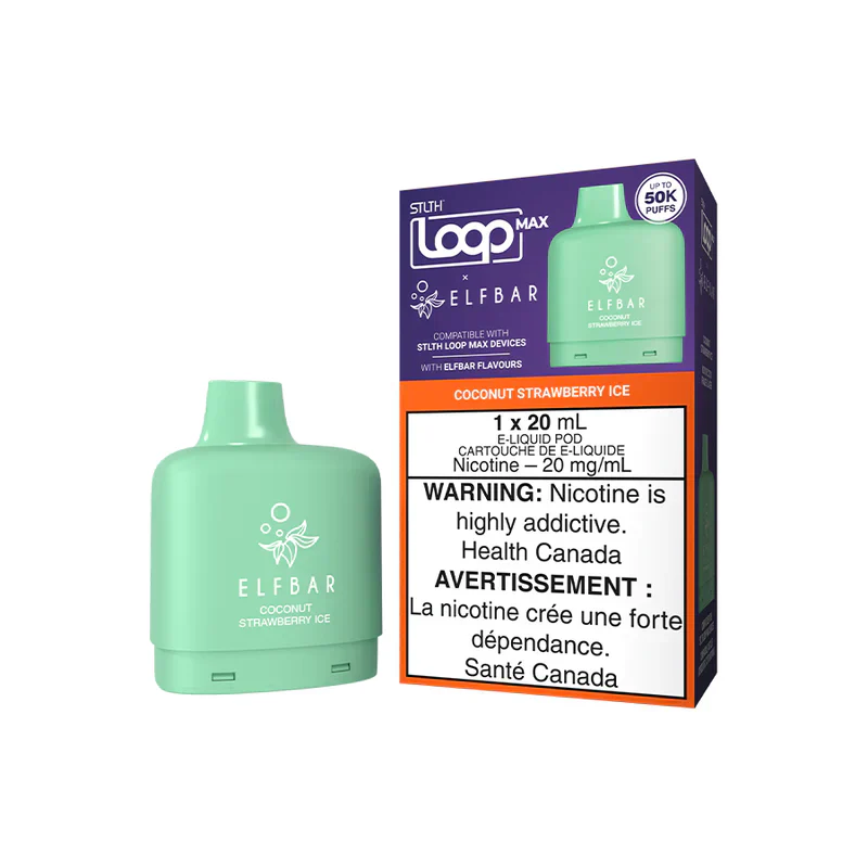STLTH LOOP MAX X ELFBAR Replacement Pod 20mL **Battery Included Launch Special** - Image 3