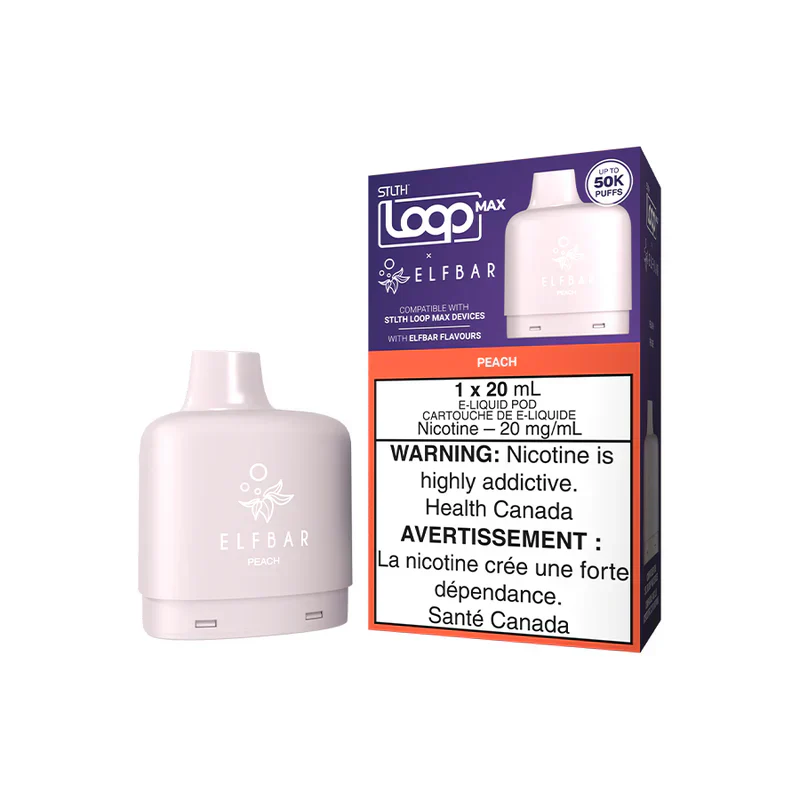 STLTH LOOP MAX X ELFBAR Replacement Pod 20mL **Battery Included Launch Special** - Image 7