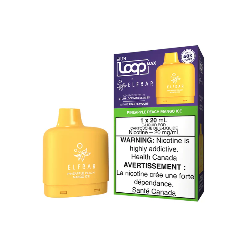 STLTH LOOP MAX X ELFBAR Replacement Pod 20mL **Battery Included Launch Special** - Image 8