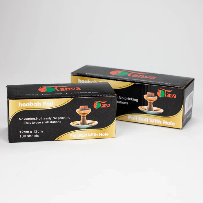Tanya - Hookah Pre-Poked Foil Roll 100 Sheets