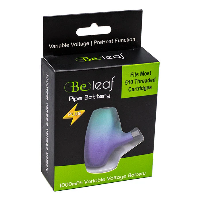 Teal & Purple Sherlock Pipe Shaped 510 Cartridge Battery - Image 3