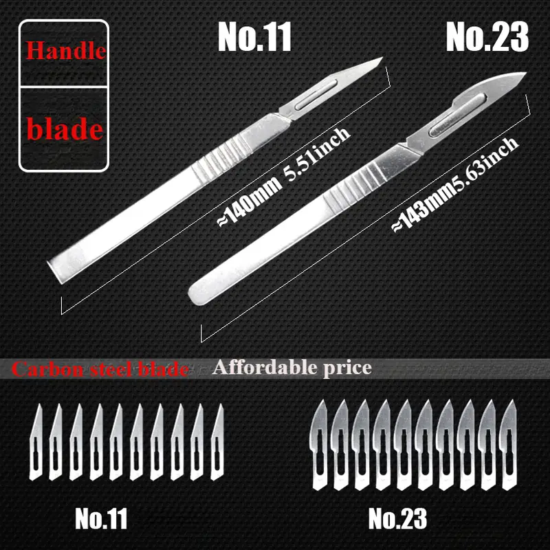 42pcs Carbon Steel Industrial Carving Knife Set - Image 5