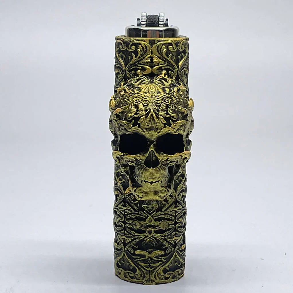 Unique Skull Case Cover for Mini Clipper Lighter - Image 8