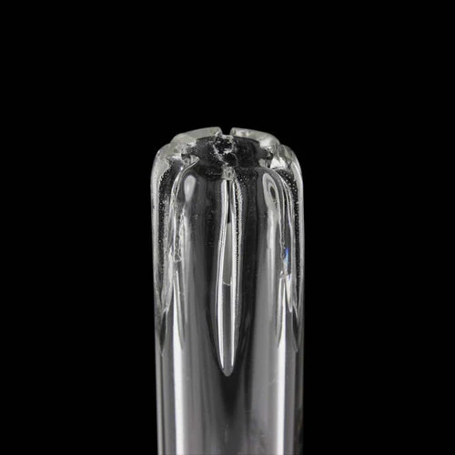 Shatter'd Glassworks - 3" Vertical Slit Diffused Downstem - Closed End for Dabs - Image 2