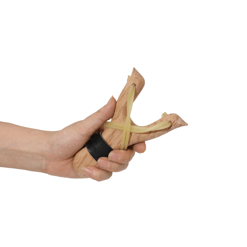 Vintage Wood Aim & Play Slingshot