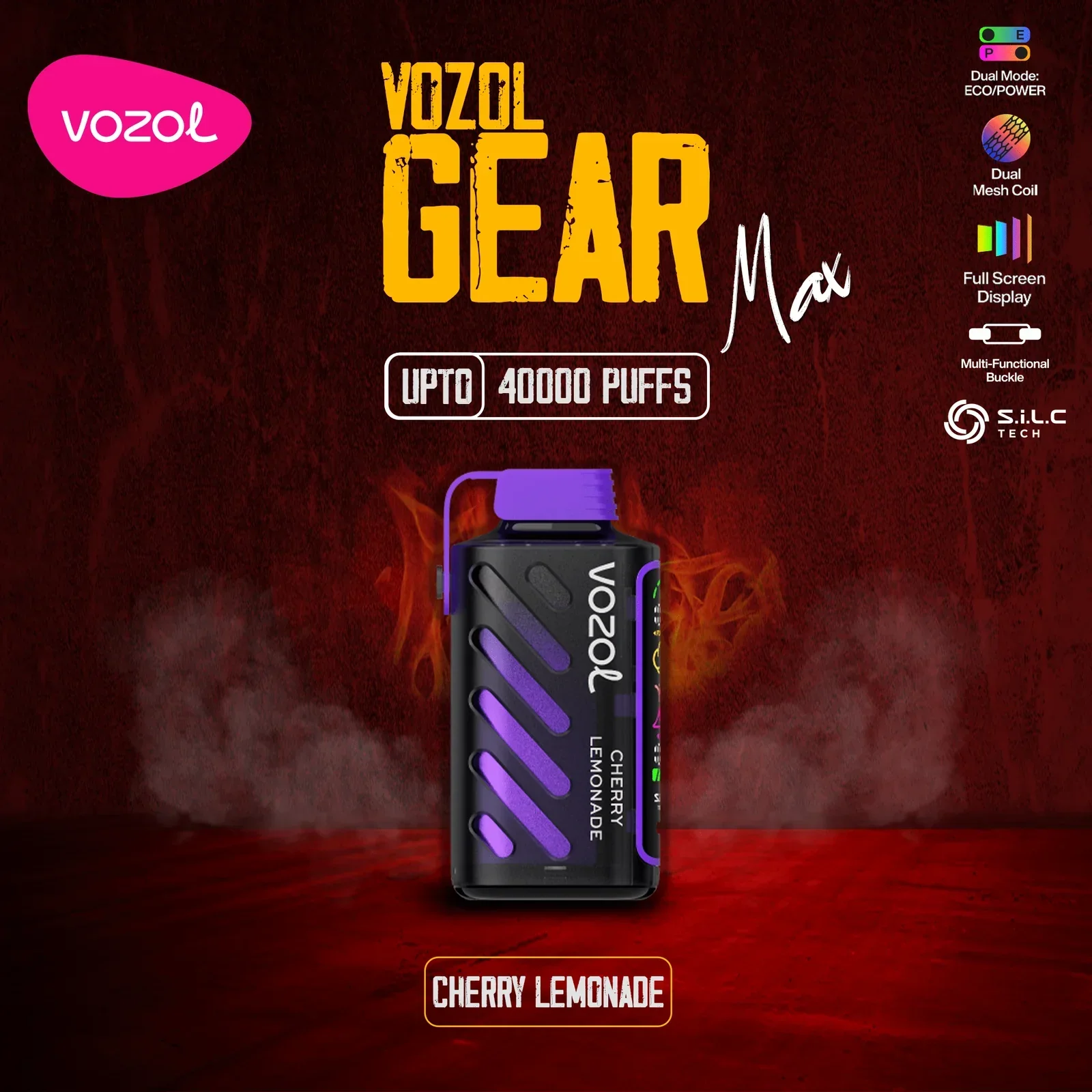[CLEARANCE] Vozol Gear Max Disposable Vape 20ml - Image 3