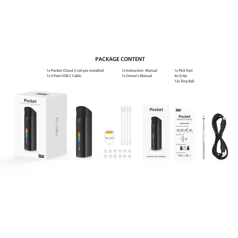 Yocan - Black Pocket Concentrate Vaporizer - Image 2