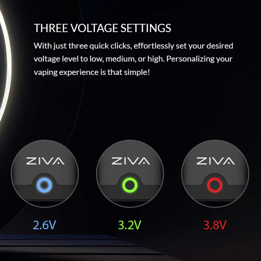 Yocan ZIVA 510 Cart Smart Vaporizer Kit - Image 4