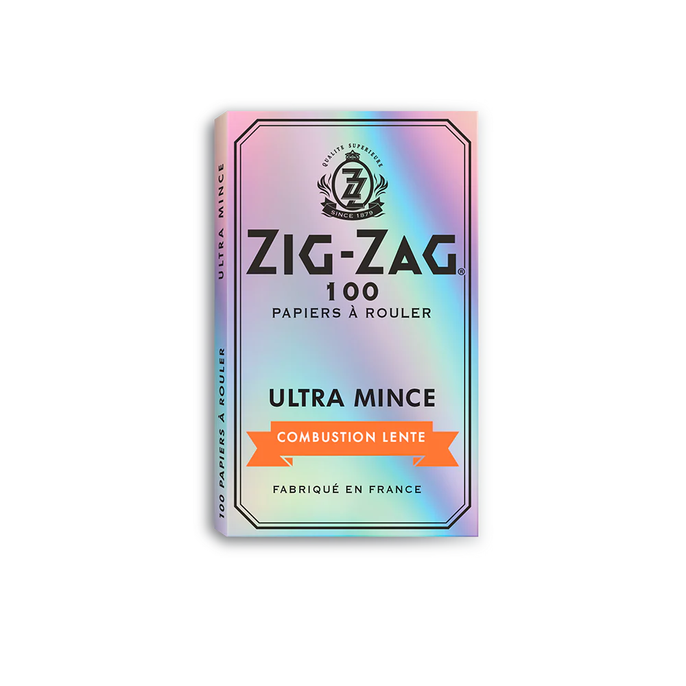 Zig-Zag | Silver Ultra Thin 100 Papers