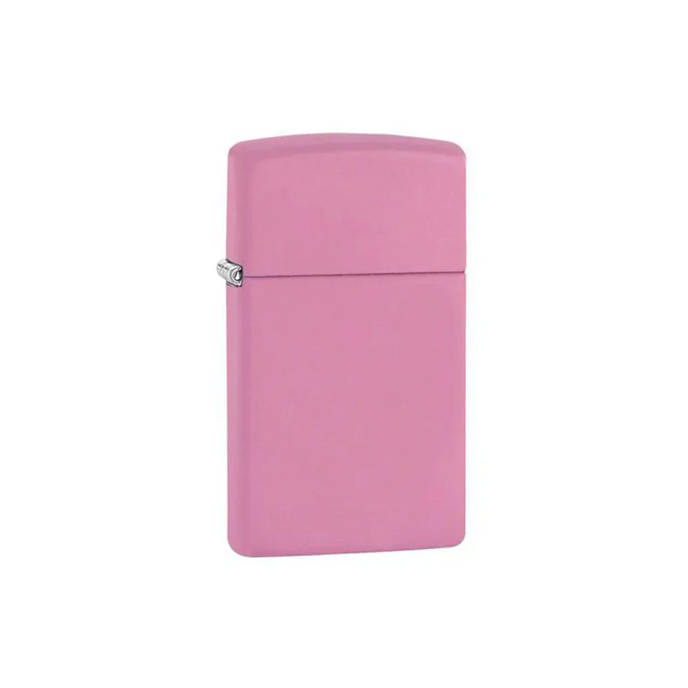 Zippo Lighter - Slim Pink Matte - Image 2