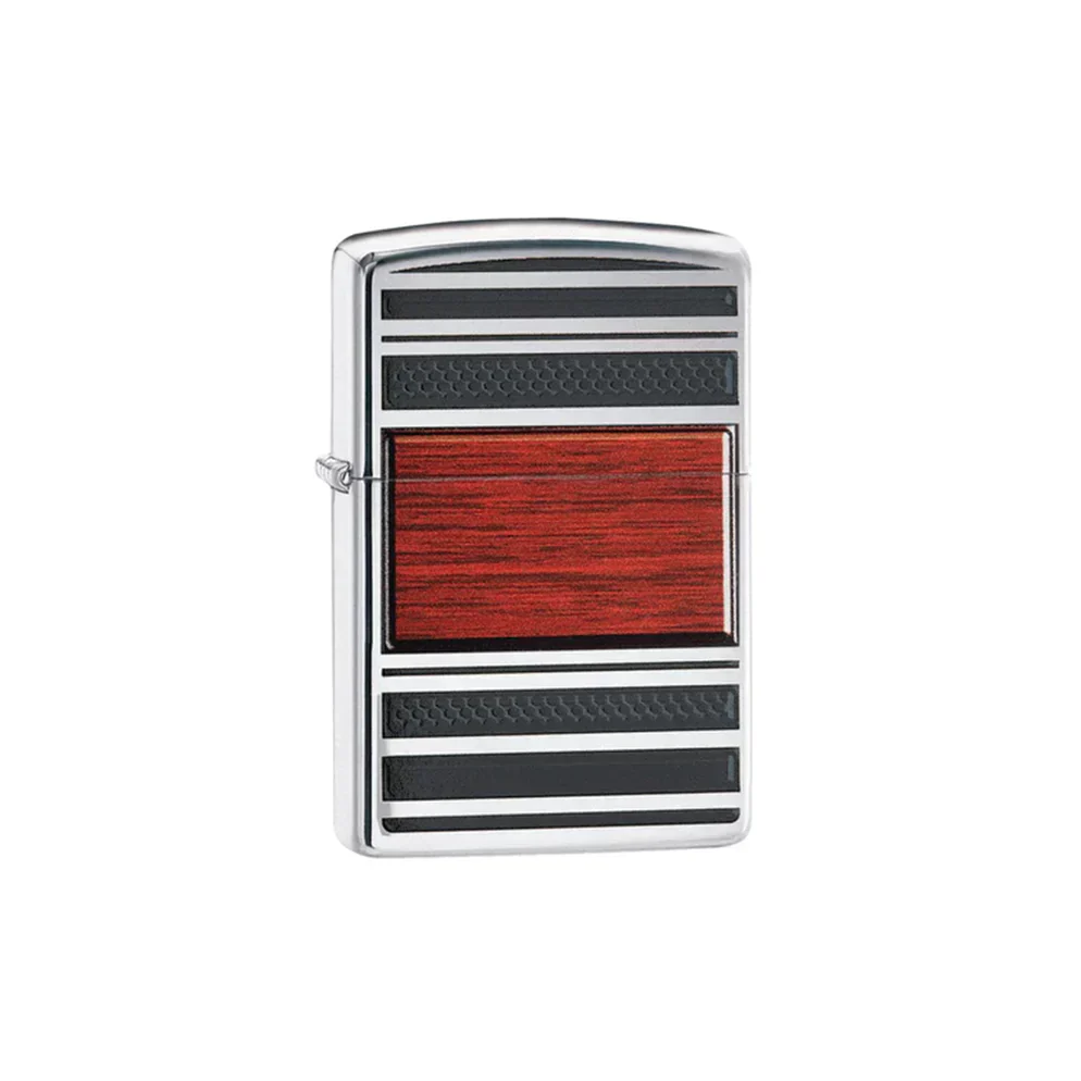Zippo Lighter - Wood Emblem with Pipe Insert - Image 2