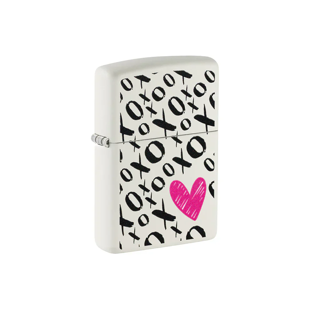 Zippo Lighter - Hugs and Kisses XO Heart - Image 2