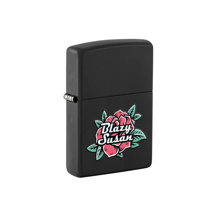 Zippo Lighter - Blazy Susan Rose Design - Image 2