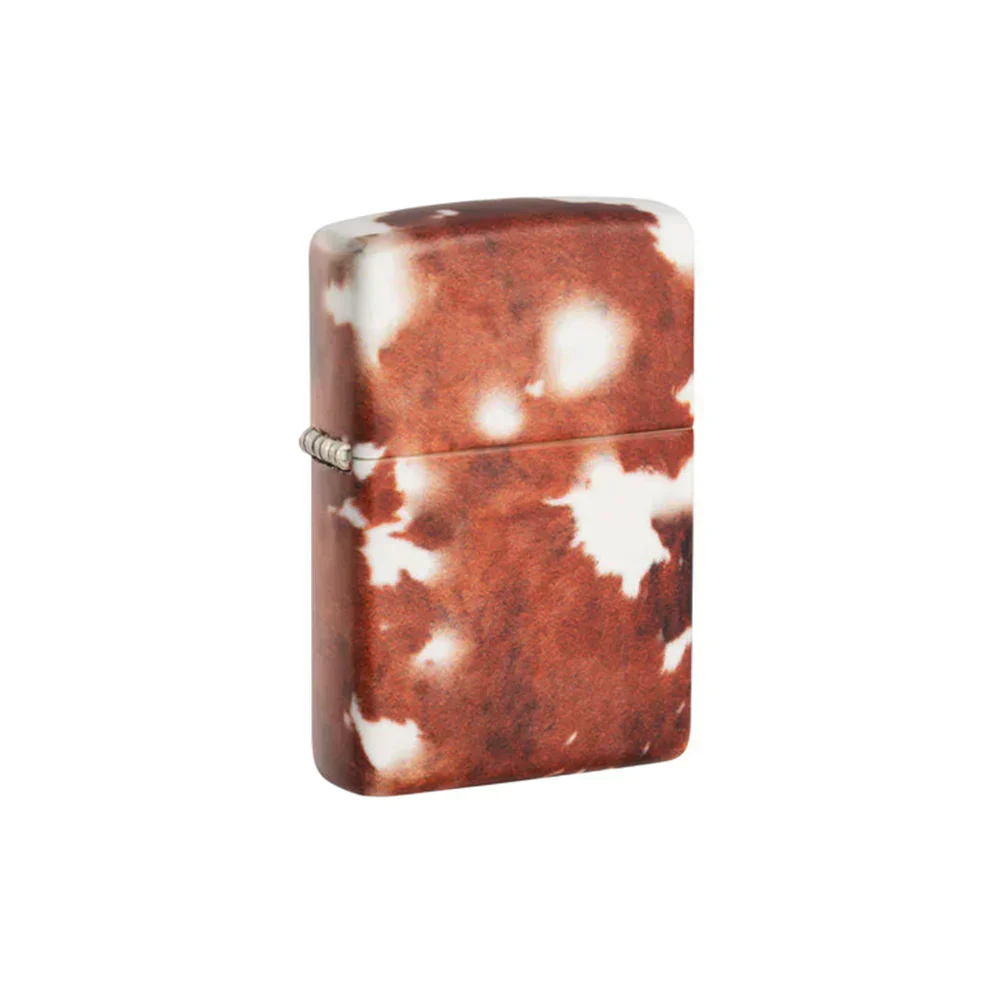Zippo Lighter - Cow Print Design - Image 2
