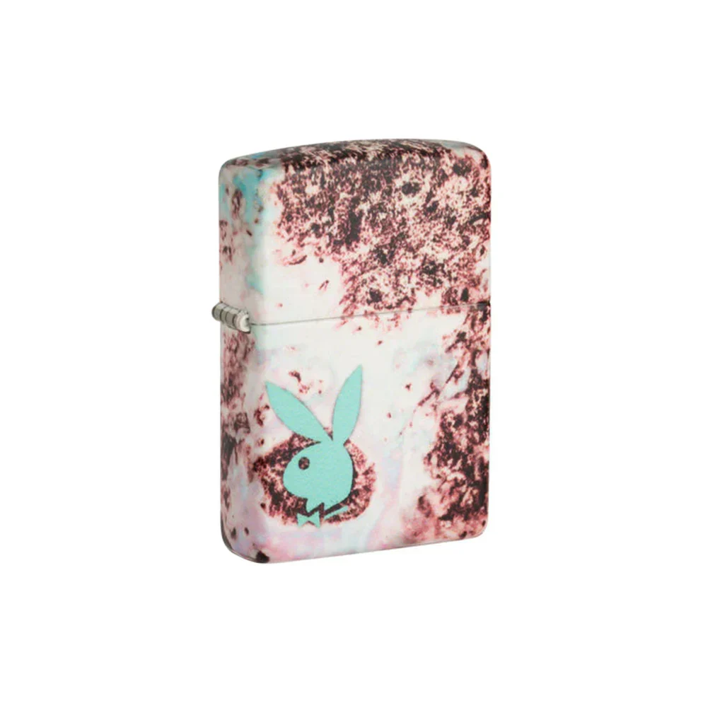 Zippo Lighter - Marbled Playboy - Image 2
