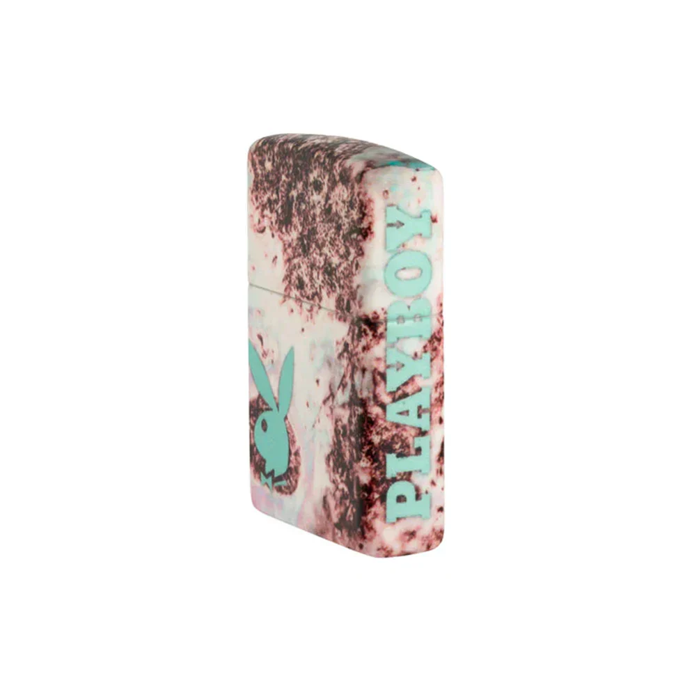 Zippo Lighter - Marbled Playboy - Image 6