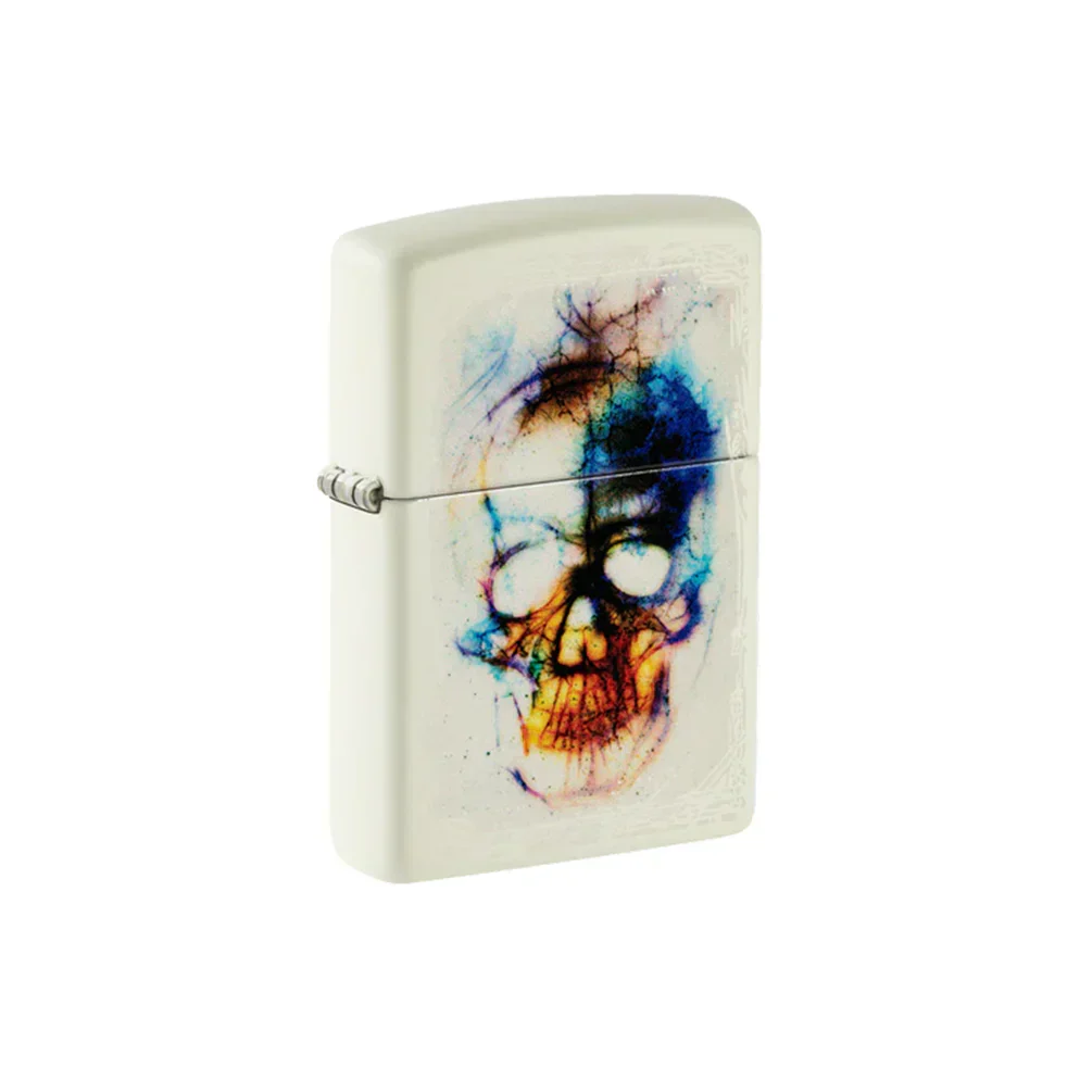 Zippo Lighter - Diffused Skull Design - Image 2