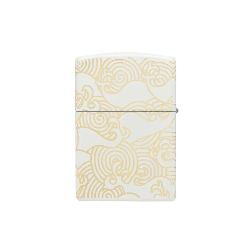 Zippo Lighter - Waves Design - Image 3